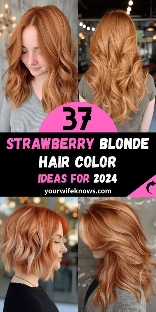 The Radiant Glow Of Strawberry Blonde Hair Ideas For