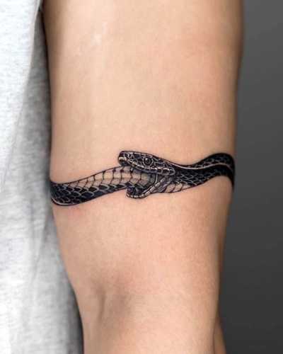 20 Masterful Snake Tattoos Drawing Concepts