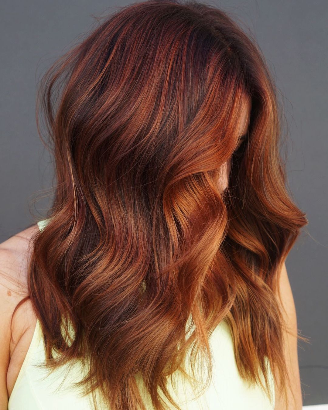 13. Radiance Redefined: Flawless Ginger Waves