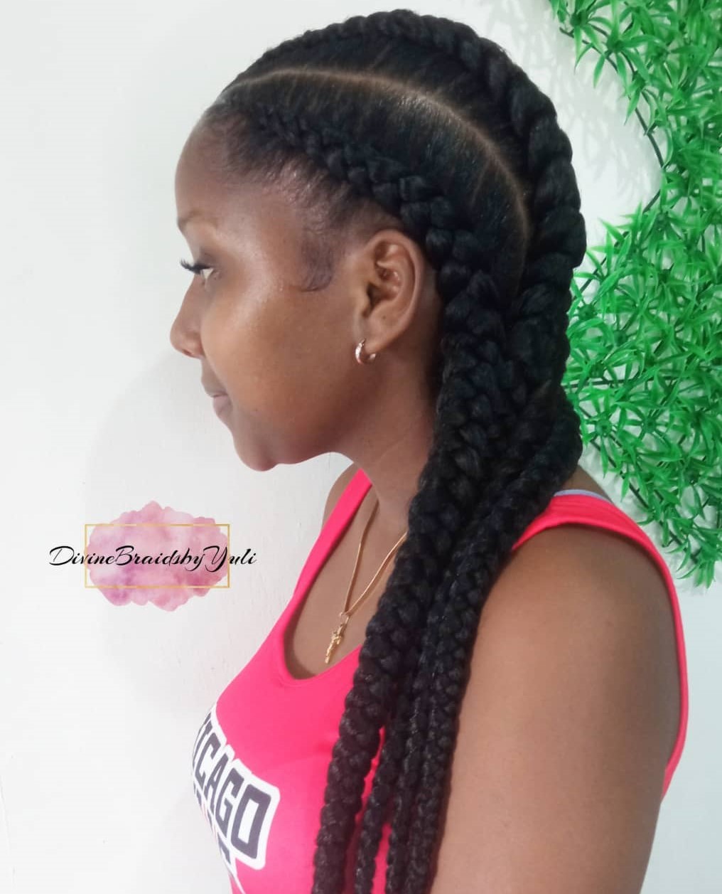 Four Feed-In Natural Braids