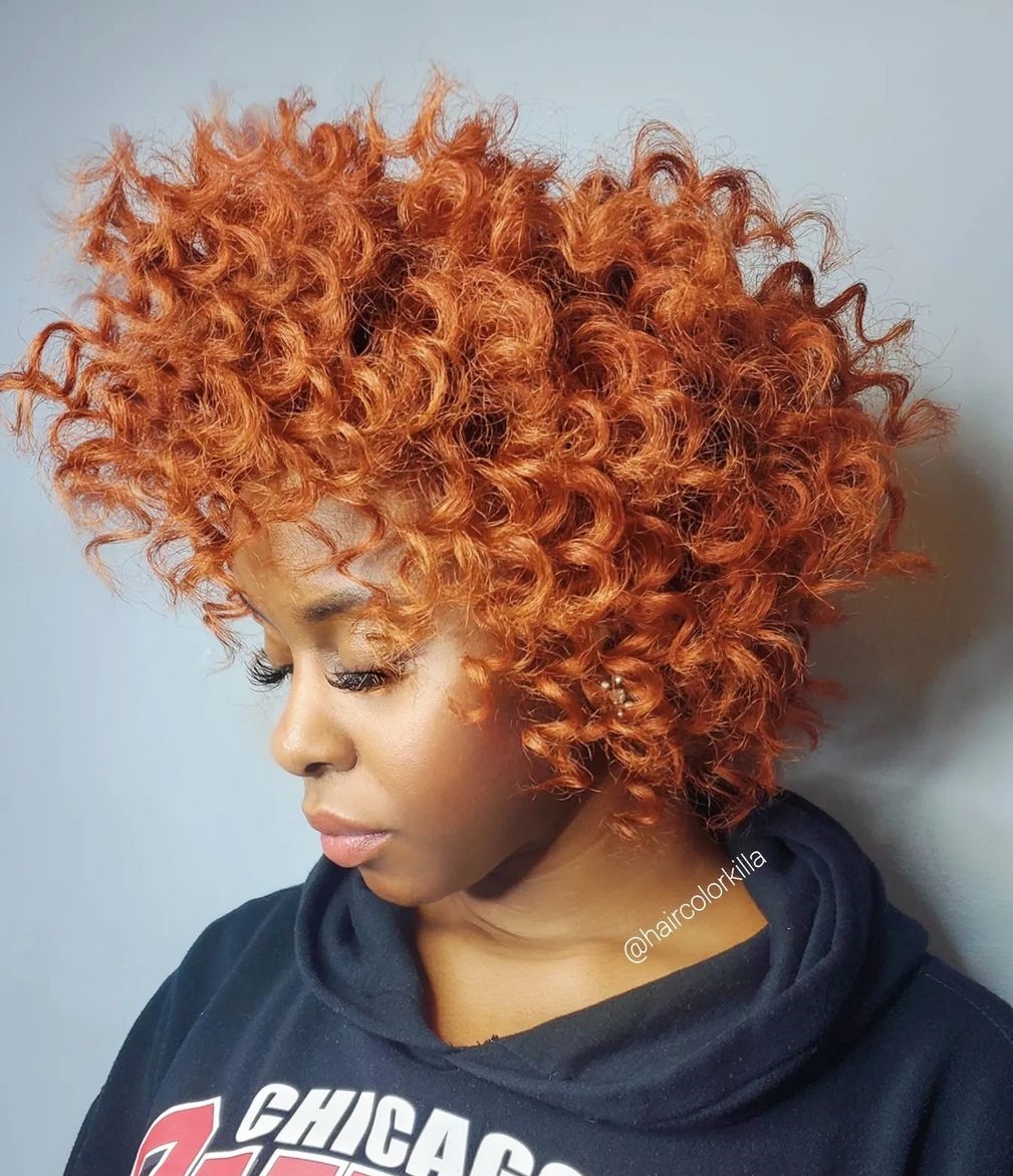34. A Fiery Celebration of Curls and Confidence