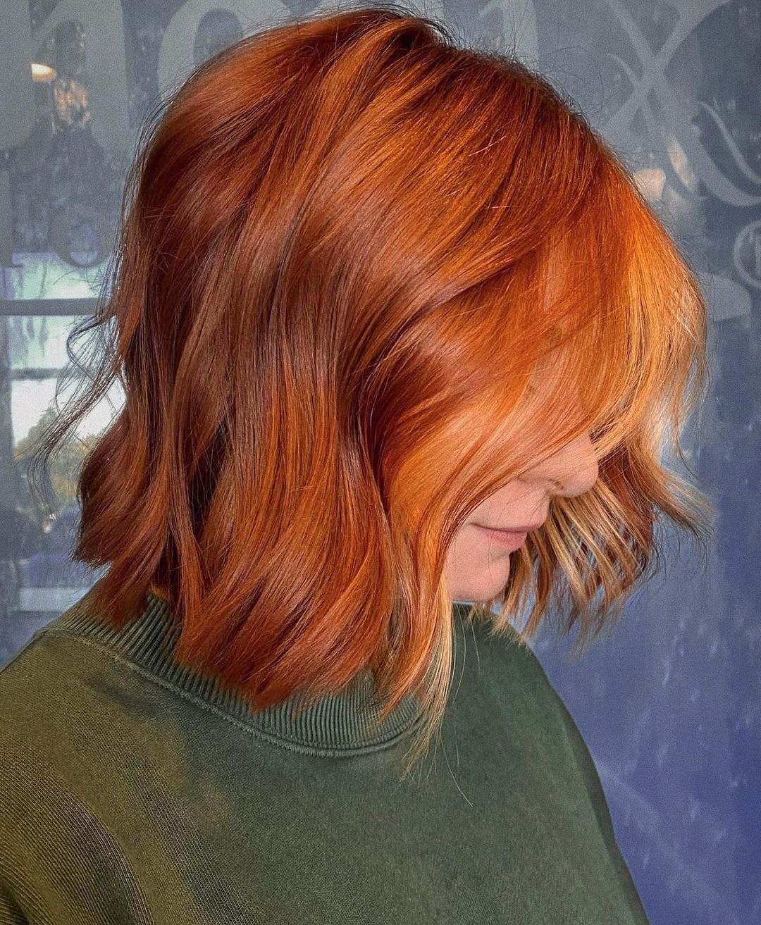 40. Vibrant Radiance: Where Copper Meets Flame