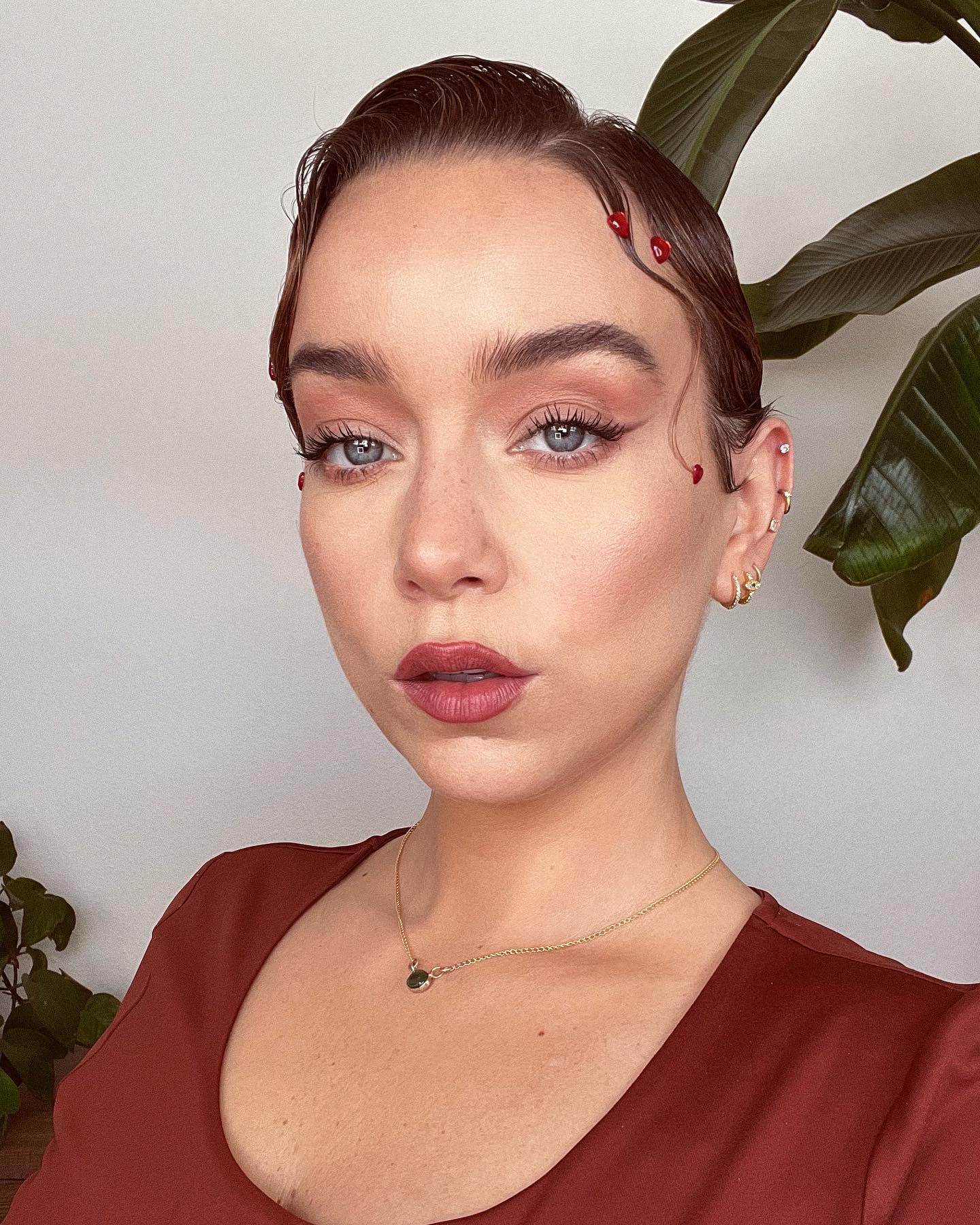 4. Glamorous Updo with Golden Accents