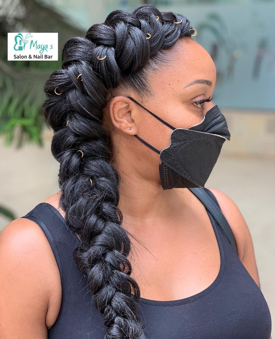 Statement Two Feed-In Braids