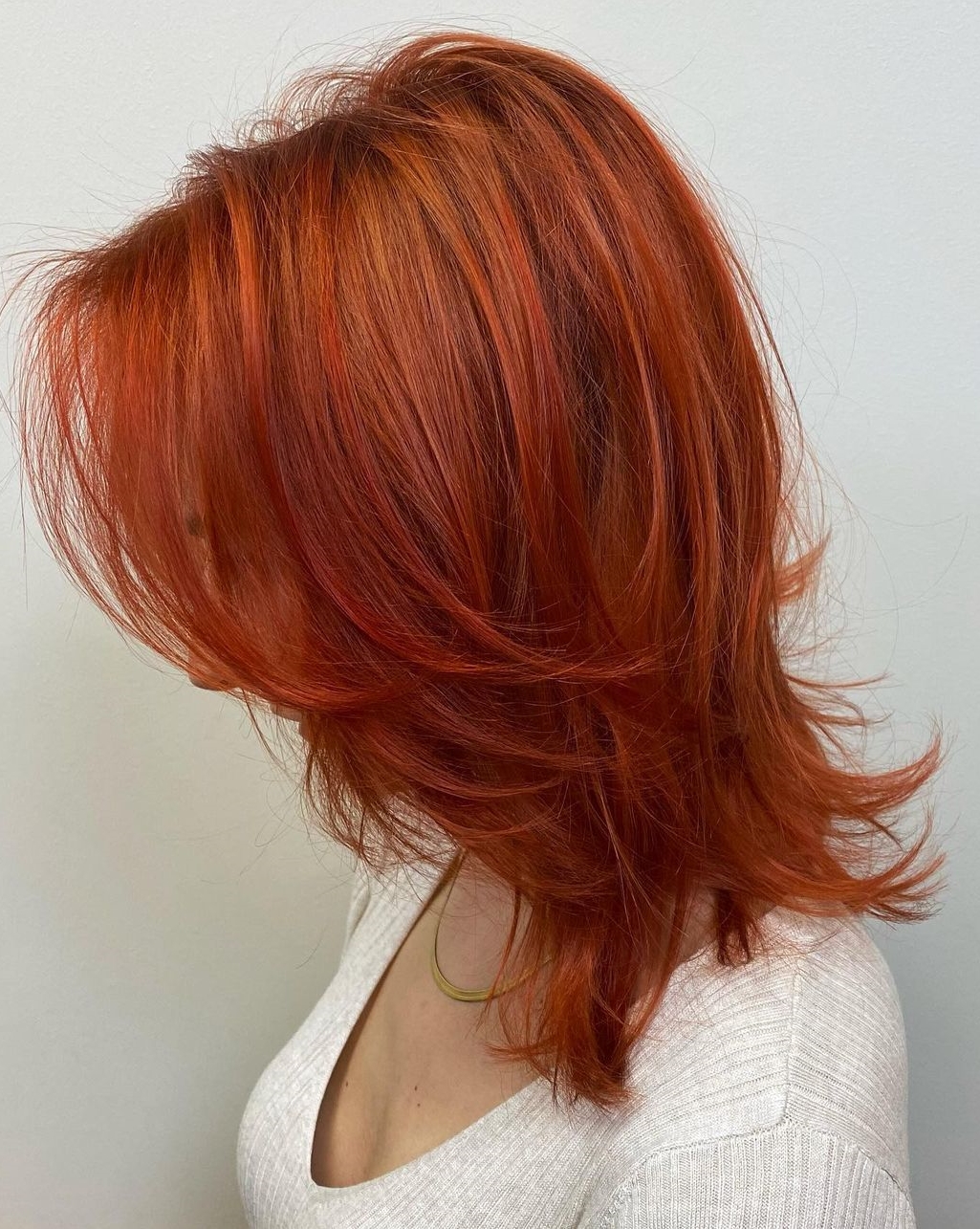 43. Fiery Elegance: Layers That Captivate