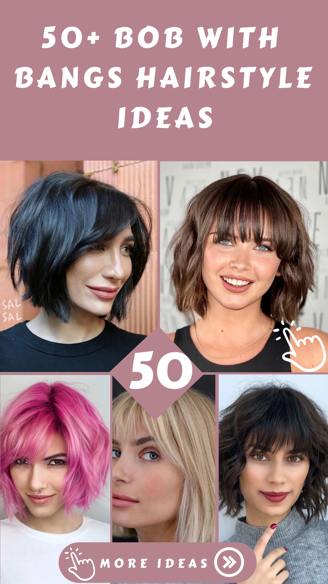 50 Newest Bob with Bangs Ideas to Suit Any Taste