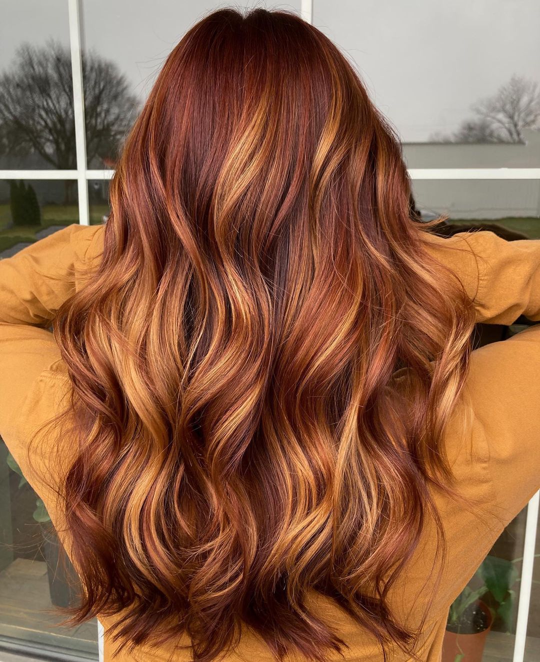 2. Radiant Waves of Ginger Perfection