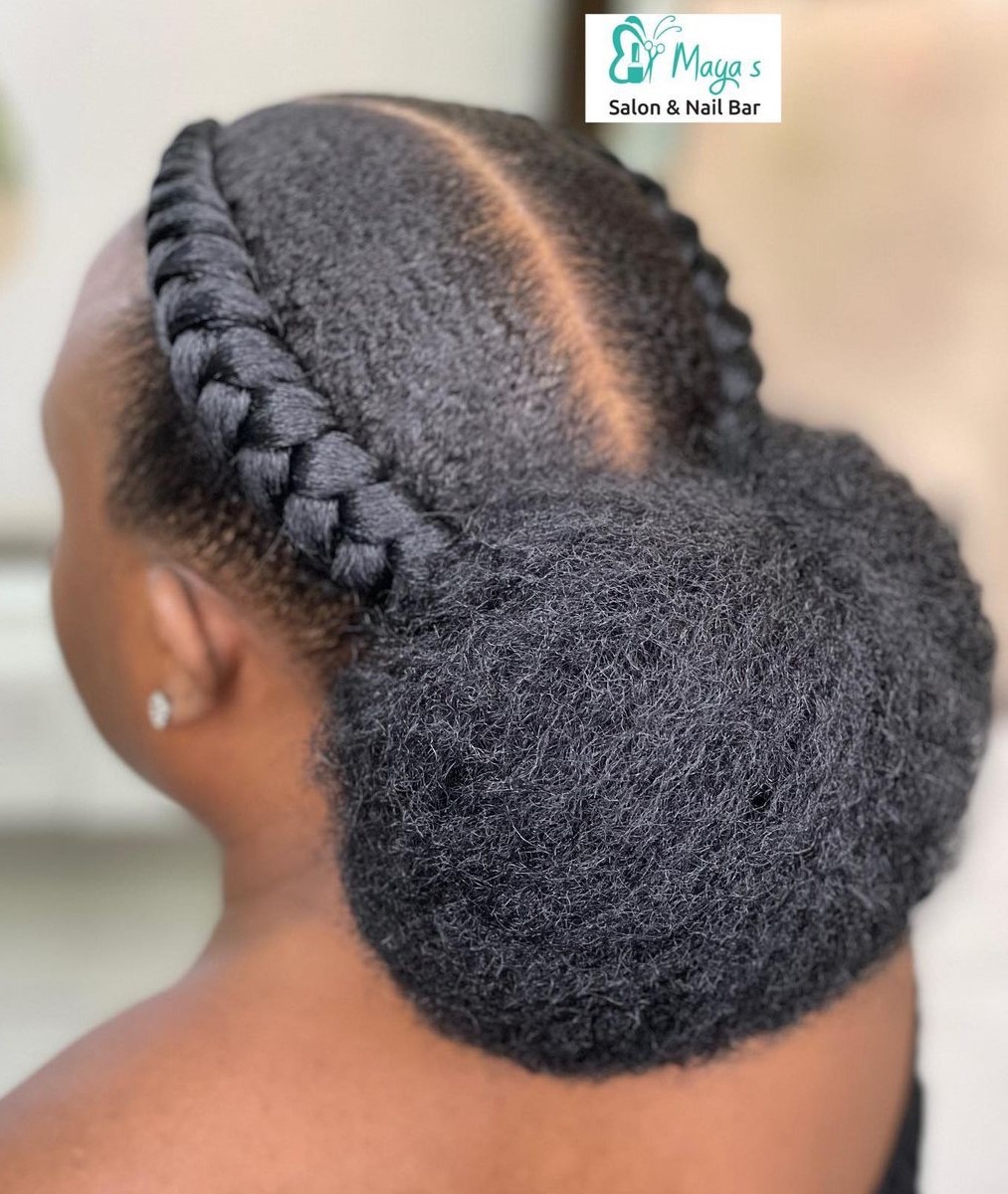 2024 Feed-In Braids and Bun