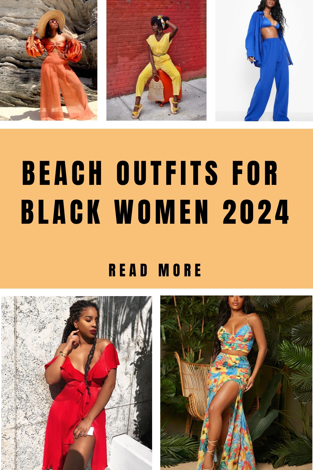 Fashionable and Comfortable: Casual Beach Outfits for Black Women – Perfect for Your Next Vacation
