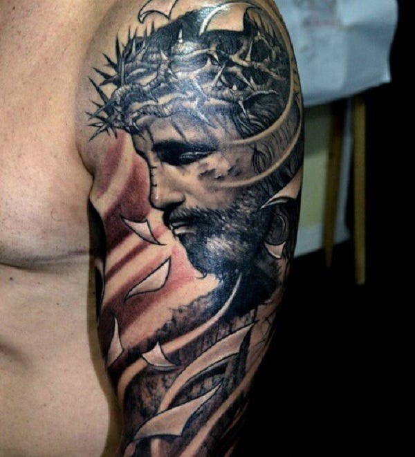 unique christian tattoos