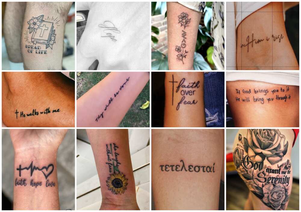 unique christian tattoos