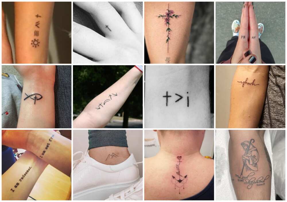 unique christian tattoos
