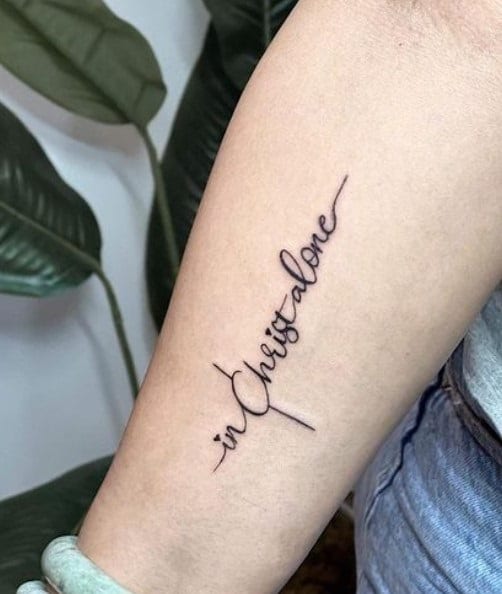 unique christian tattoos
