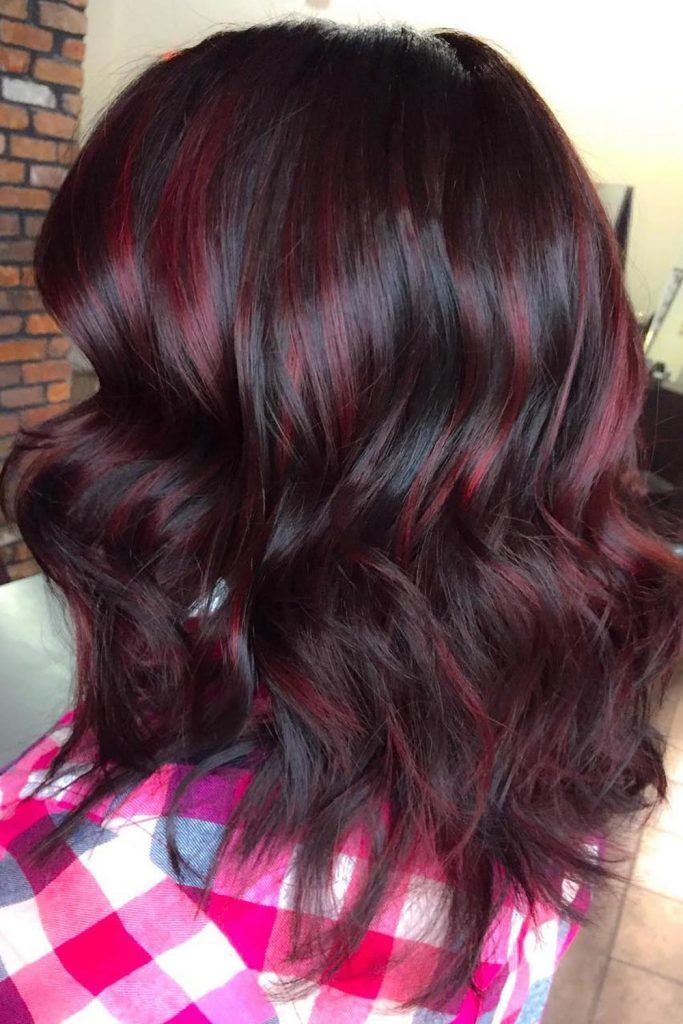Burgundy Hair Hues with Cherry Undertones Burgundy Hair Hues with Cherry Undertones