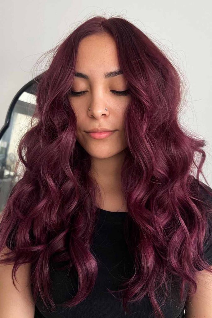 Mahogany Hair Color #mahoganyhaircolor #mahoganyhair