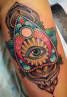 third eye tattoos