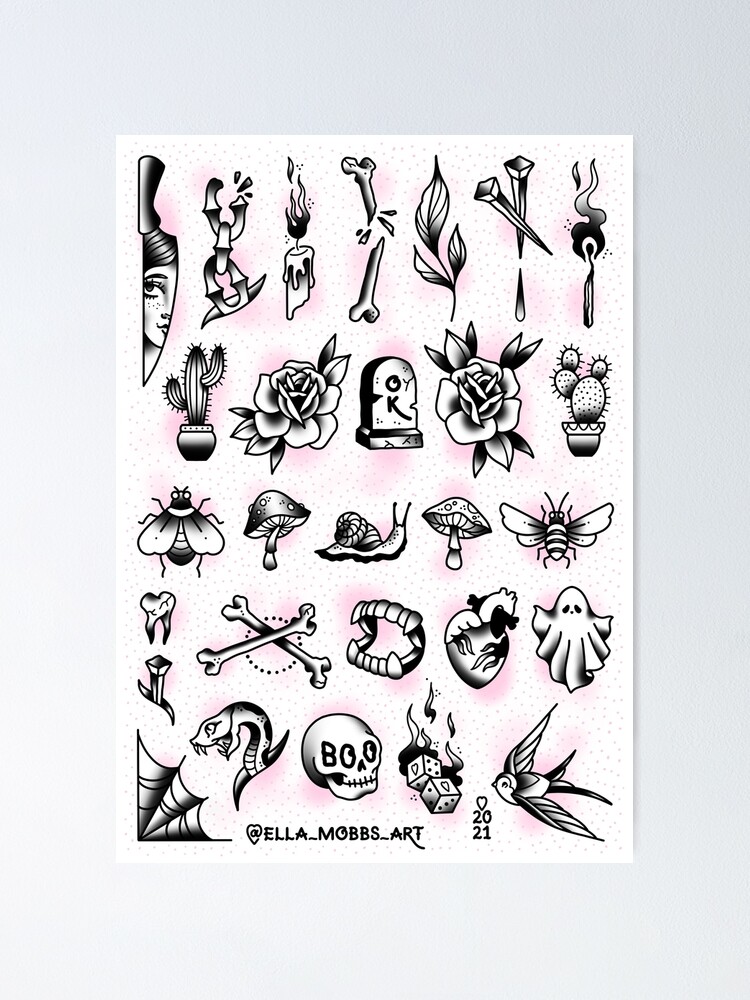 traditional flash tattoo ideas