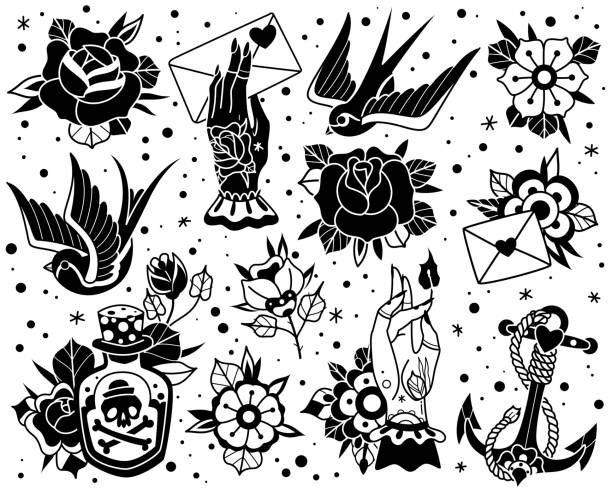traditional flash tattoo ideas