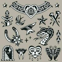 traditional flash tattoo ideas