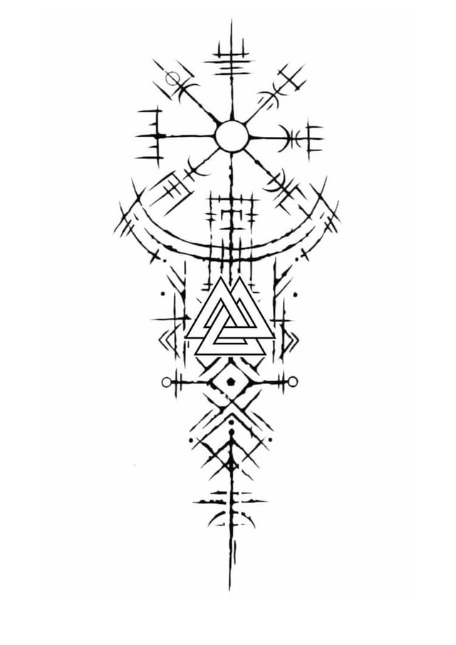 Best 17+ viking tattoo design