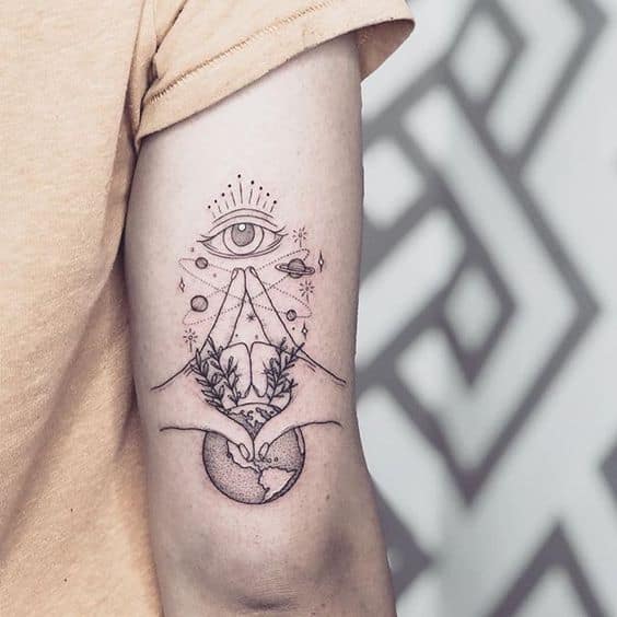 third eye tattoos