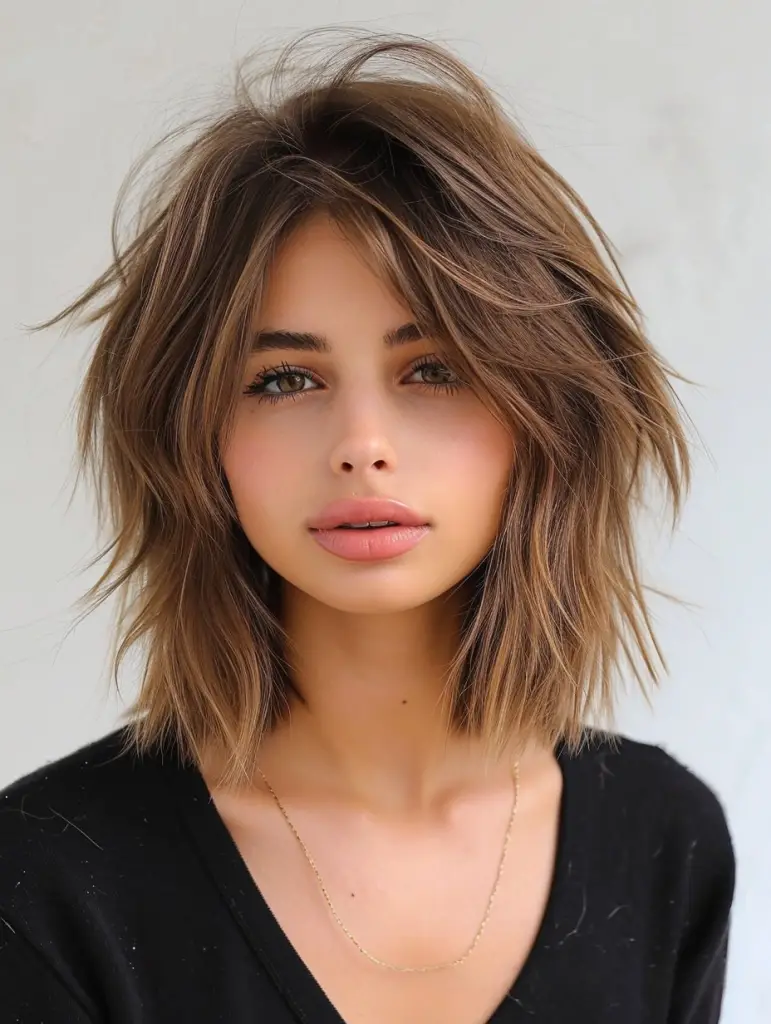 36 Trendy Lob Haircut ideas in 2024