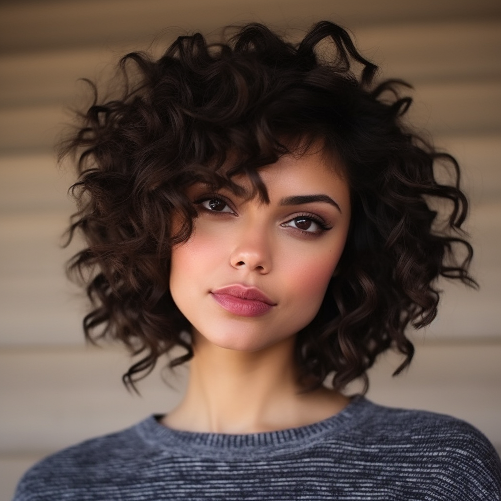 30 Short Curly Hairstyles 2024