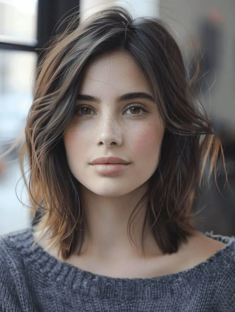 Flattering Haircuts for Round Faces