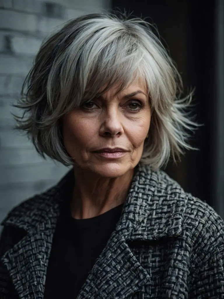 44 Chic Medium-Length Haircuts for the Fabulous Over-50 Woman