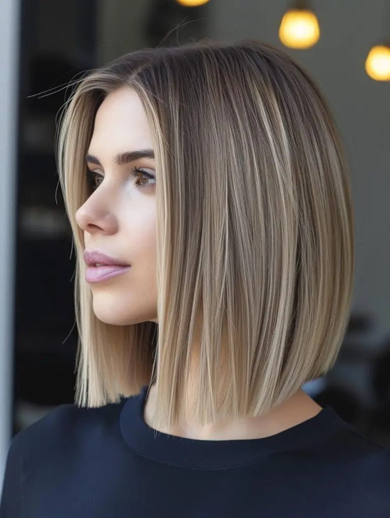 36 Trendy Lob Haircut ideas in 2024