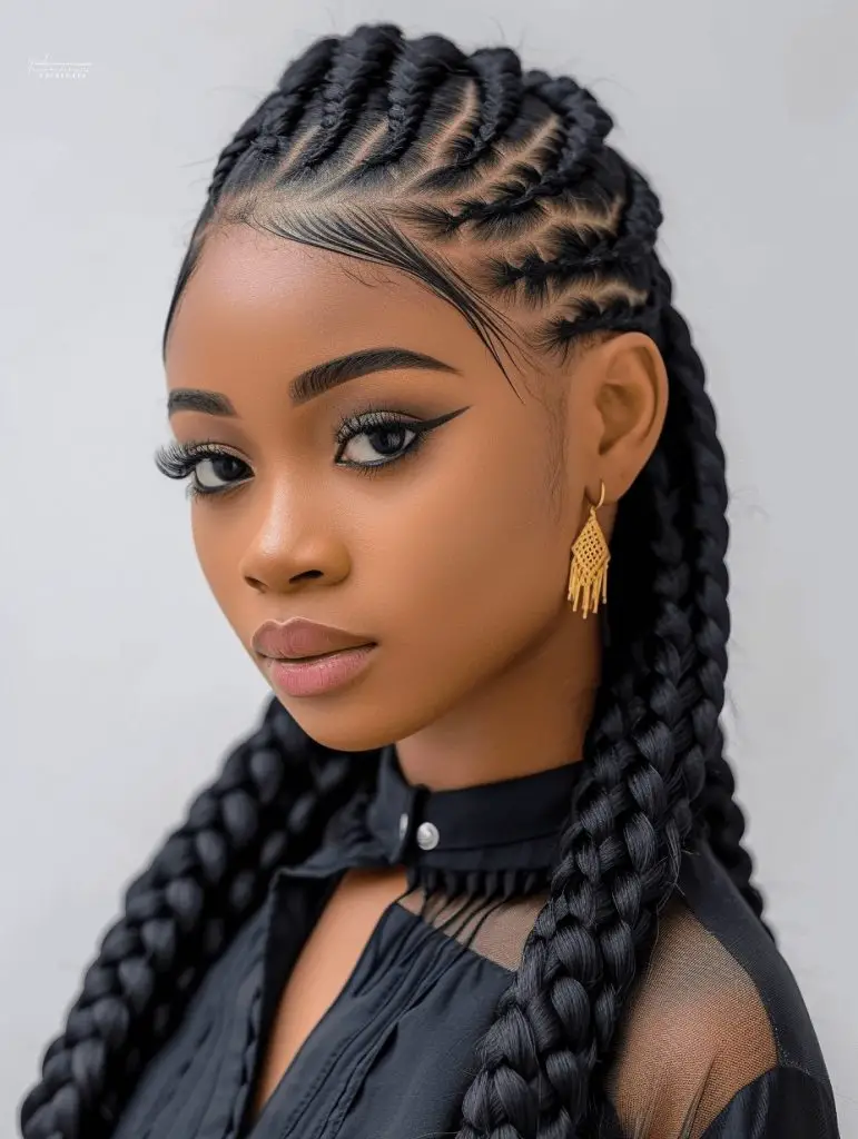 The Enchanting World of Fulani Braids Hairstyles for 2024