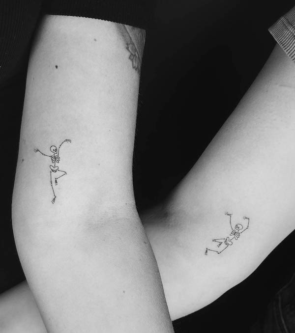 5. "Playful Skeletons That Dance Through Love"
