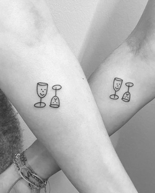 7. Playful Glasses That Toast to Togetherness