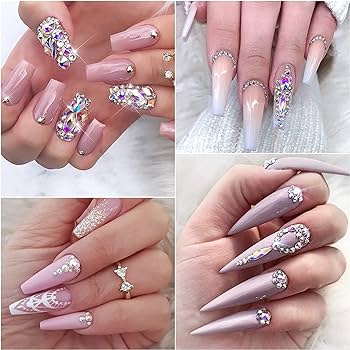 Top 23+ Nail Designs with Rhinestones You Can’t Miss in 2024