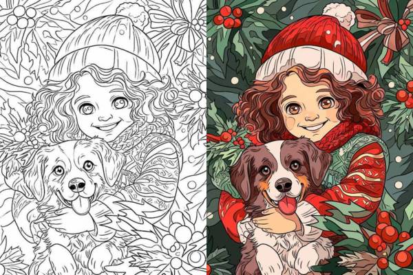 53 Joyful Christmas Tree Coloring Pages