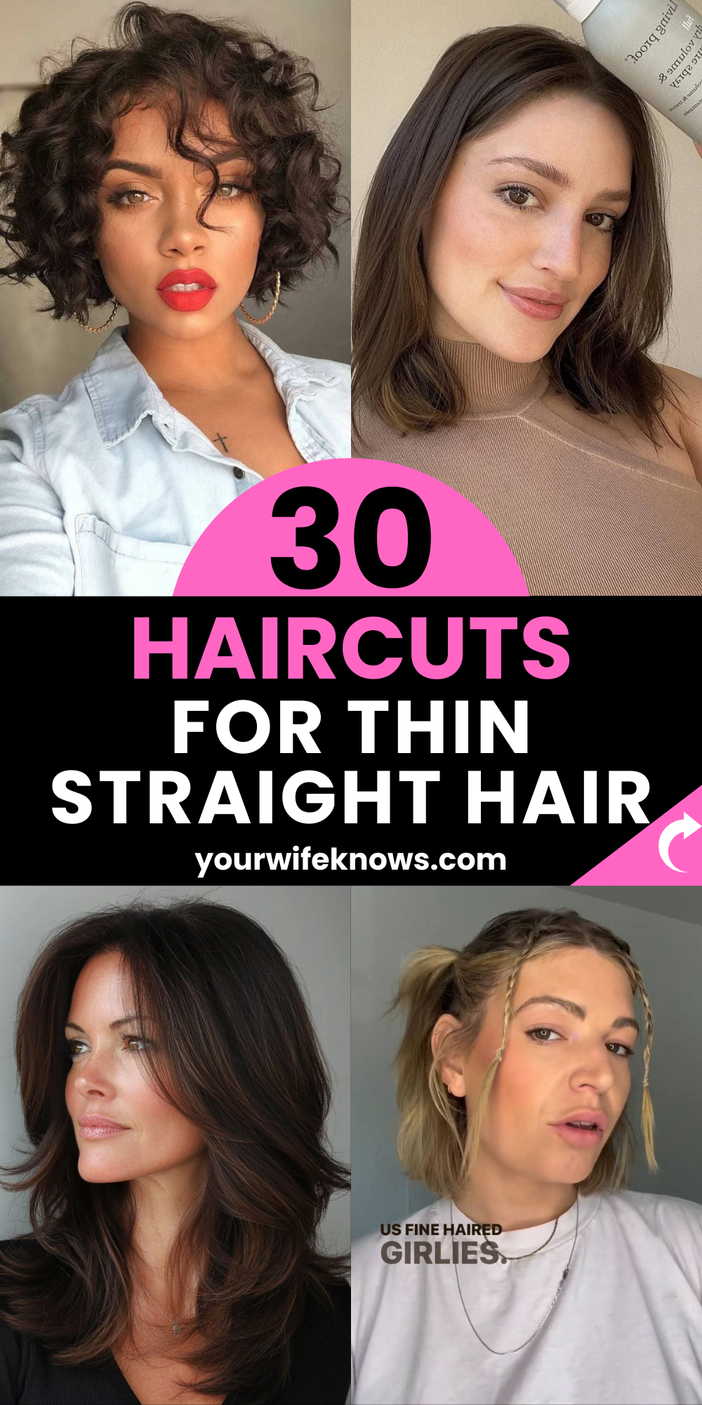 30 Best Haircuts for Thin Straight Hair in 2025