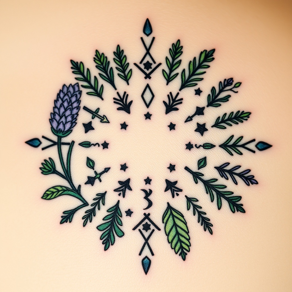 6. Herbology Spell Circle