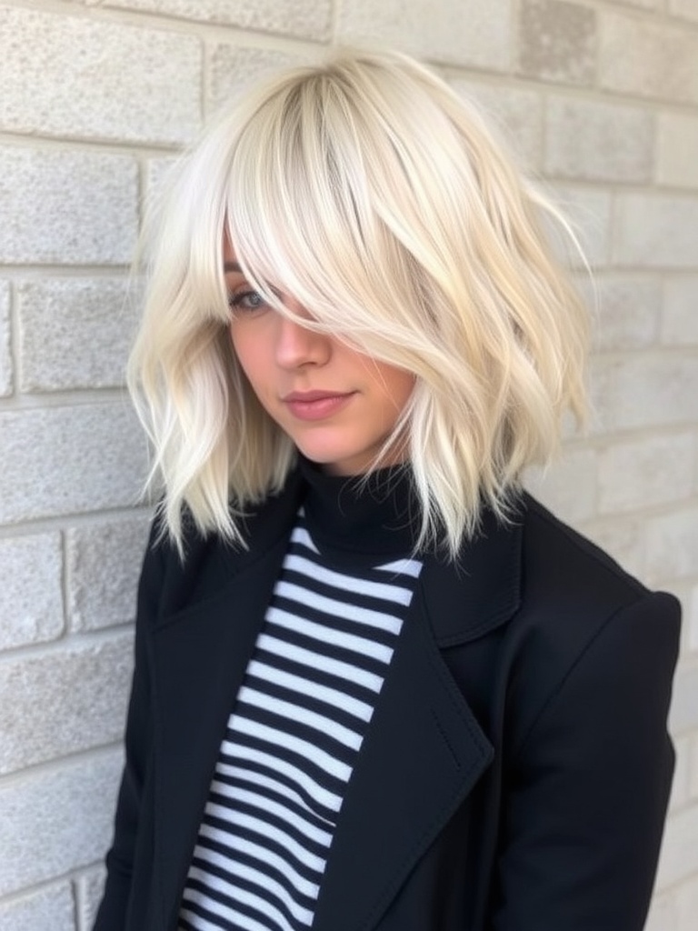 4. The Effortlessly Chic Platinum Bob You’ll Obsess Over