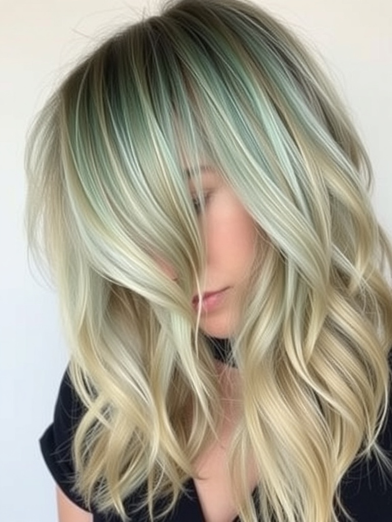 7. Why Mint-Tinted Highlights Are the Dreamiest Cool-Tone Upgrade
