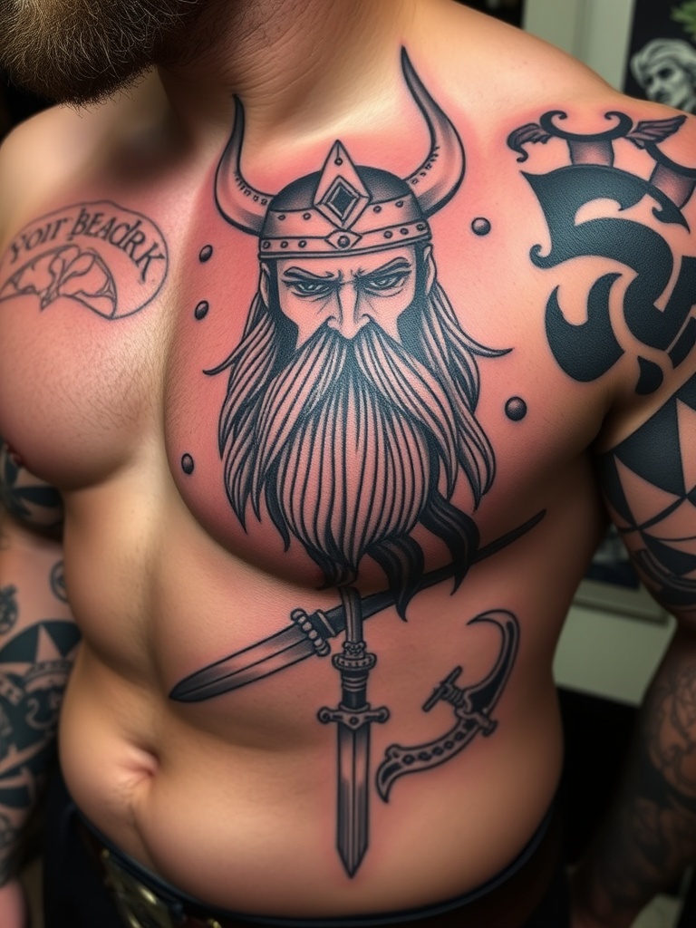 10. Unleash Your Inner Warrior with This Viking Chest Piece