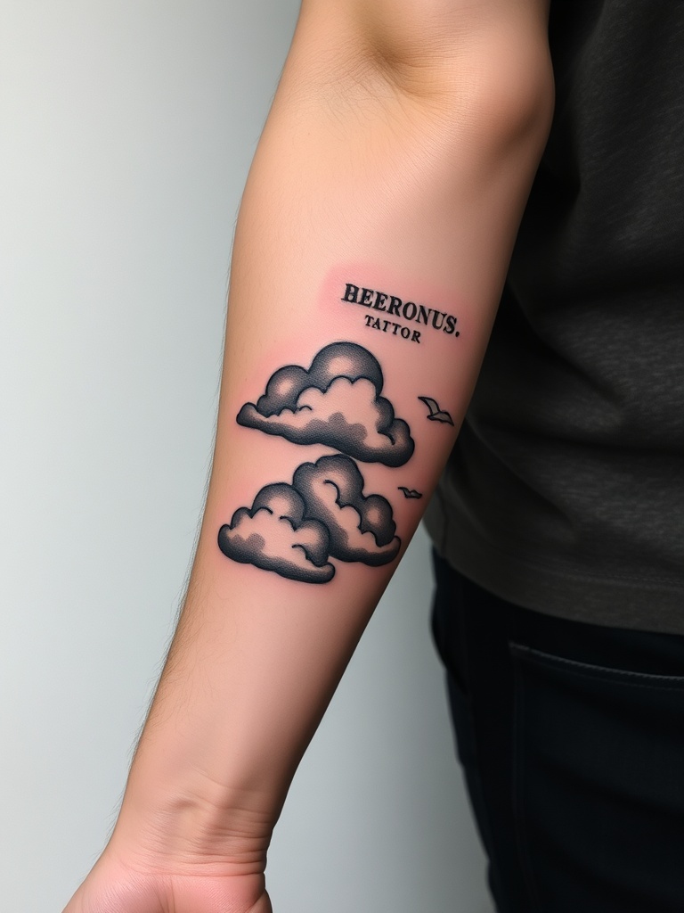 5. Why Minimalist Clouds Are a Timeless Tattoo Choice