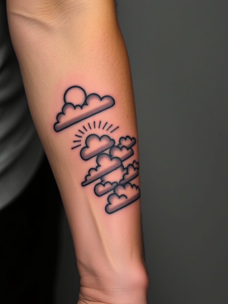 9. Chasing Daydreams with Minimalist Cloud Ink